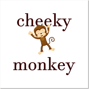 Cheeky Monkey Posters and Art